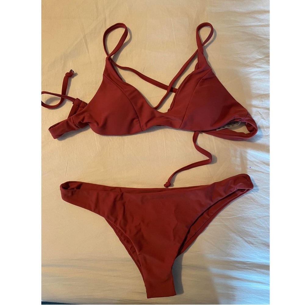Orange, bikini set, NEW